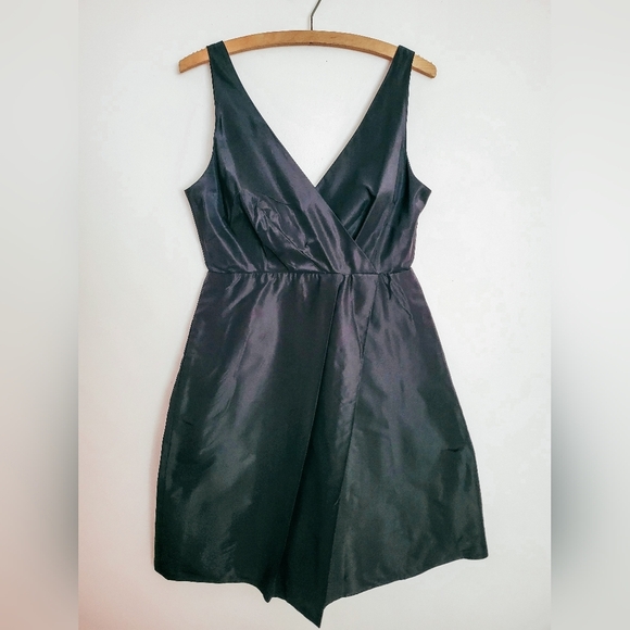 J. Crew pleated A-Line sleeveless silk dress - Picture 2 of 6